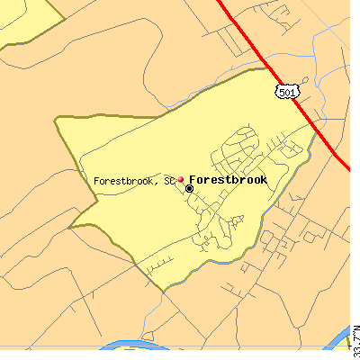 Forestbrook map