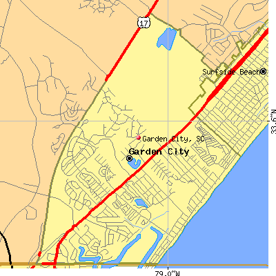 Garden City map