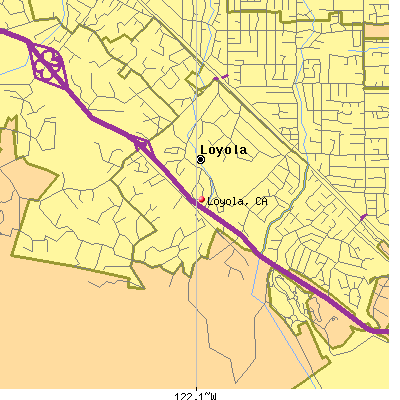 Loyola map