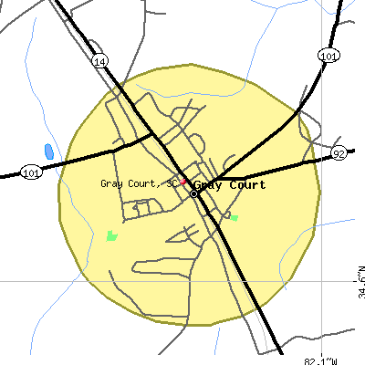 Gray Court map