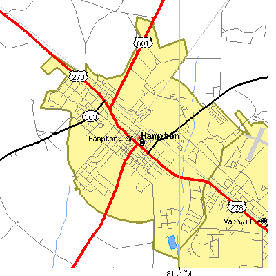 Hampton map