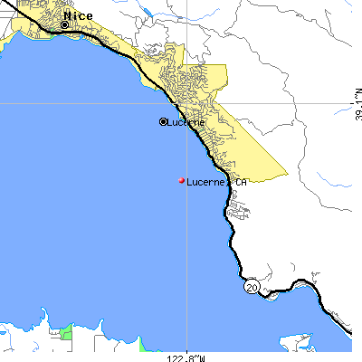 Lucerne map