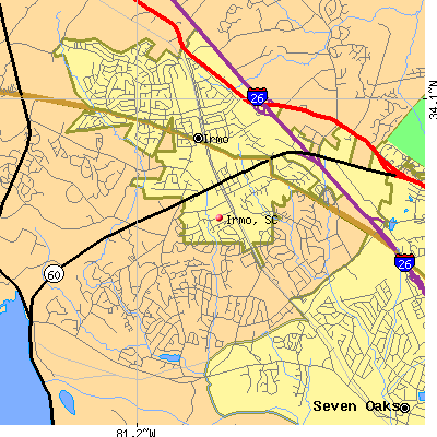 Irmo map