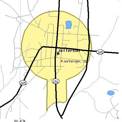 Jefferson map