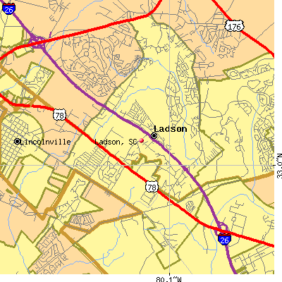 Ladson map