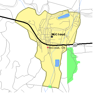 McCloud map