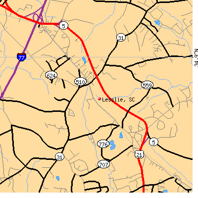 Lesslie map