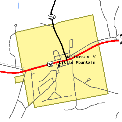 Little Mountain map