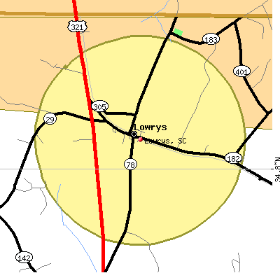 Lowrys map