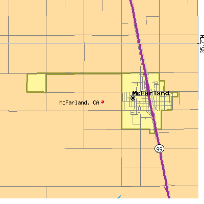 McFarland map