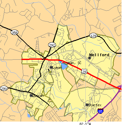 Lyman map