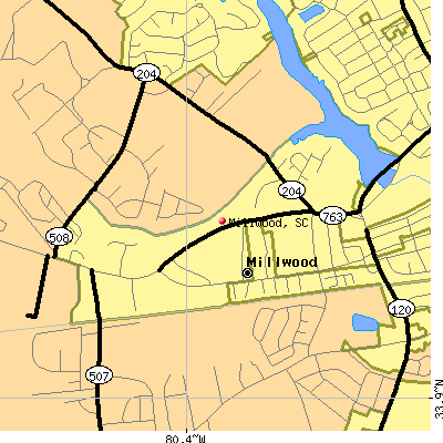 Millwood map