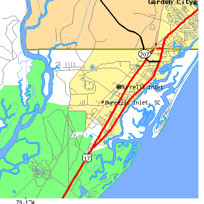 Murrells Inlet map