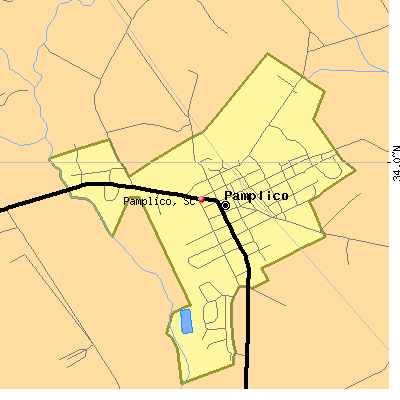 Pamplico map