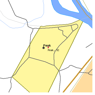 Peak map