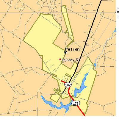Pelion map