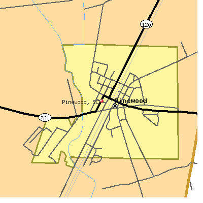 Pinewood map