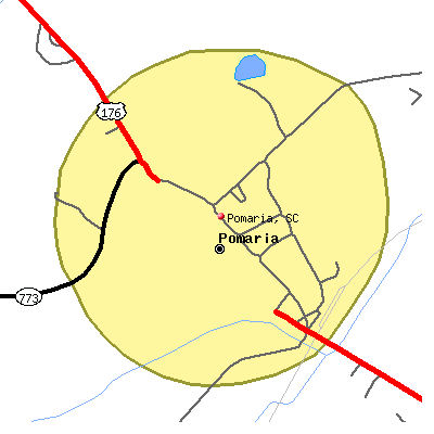 Pomaria map