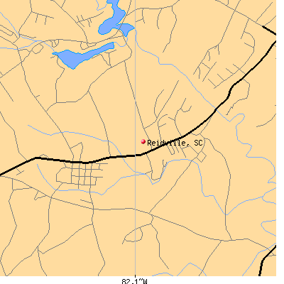 Reidville map