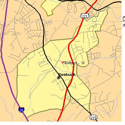Roebuck map