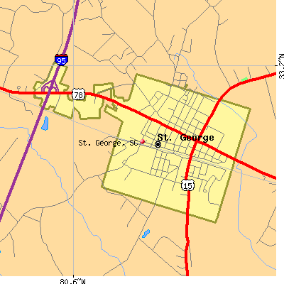 St. George map
