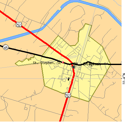 St. Stephen map