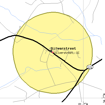 Silverstreet map