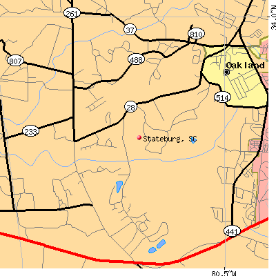 Stateburg map