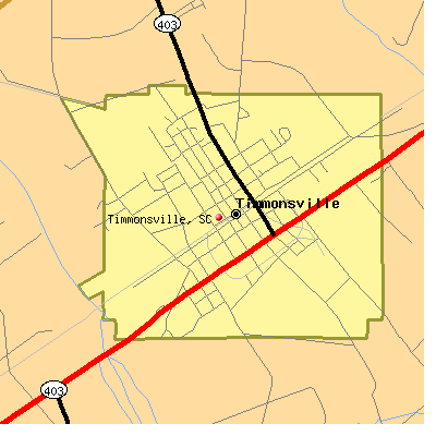 Timmonsville map
