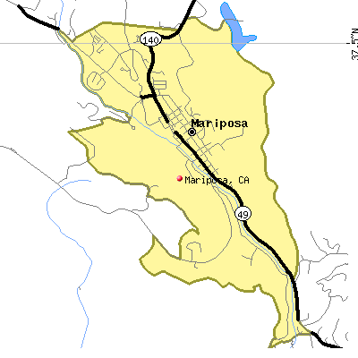 Mariposa map