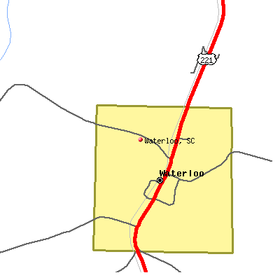 Waterloo map
