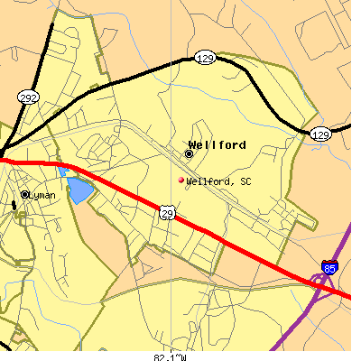 Wellford map