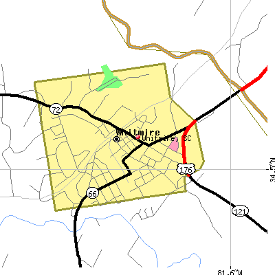 Whitmire map