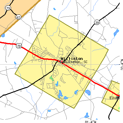 Williston map