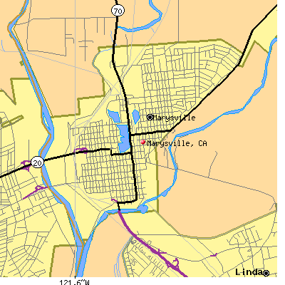 Marysville map