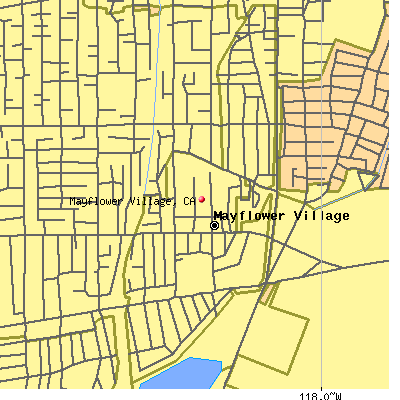 Mayflower Village map