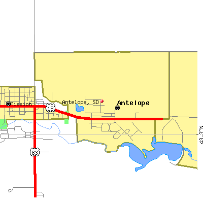 Antelope map