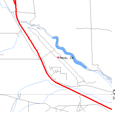 Mesa map