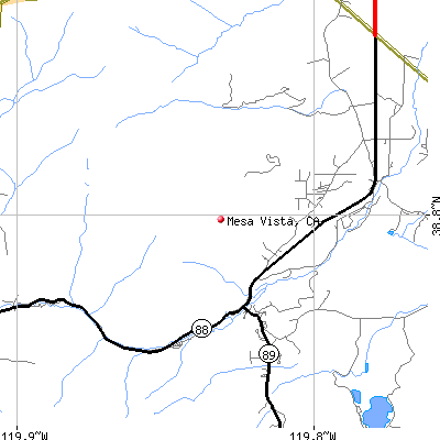 Mesa Vista map