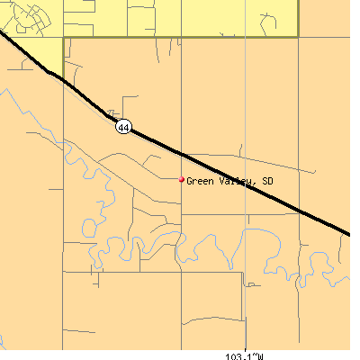 Green Valley map
