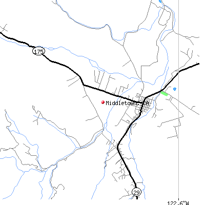 Middletown map