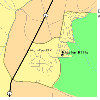Mission Hills map