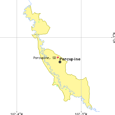 Porcupine map