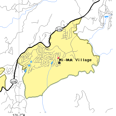 Mi-Wuk Village map