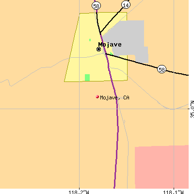 Mojave map
