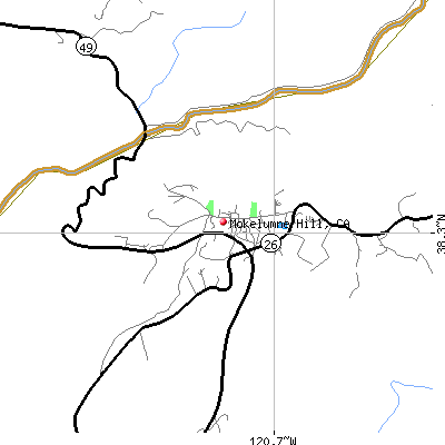 Mokelumne Hill map