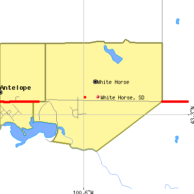 White Horse map