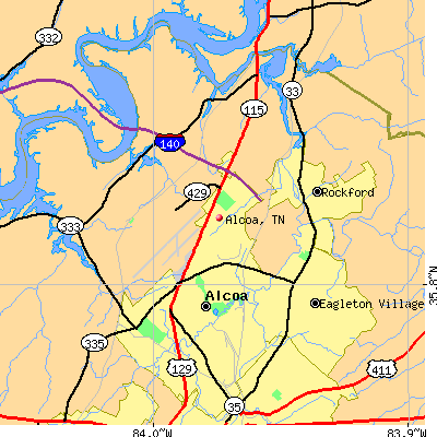 Alcoa map