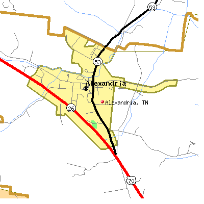 Alexandria map