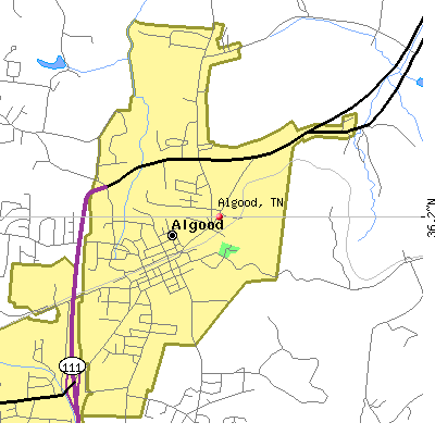 Algood map